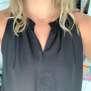 Cute black tank size M